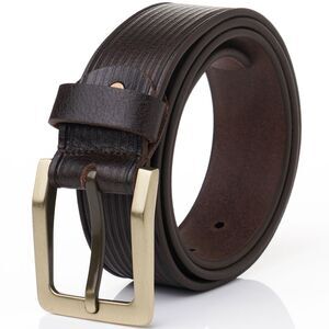 Hammer Anvil Mens Full Grain Leather 38 MM Casual Jean Belt